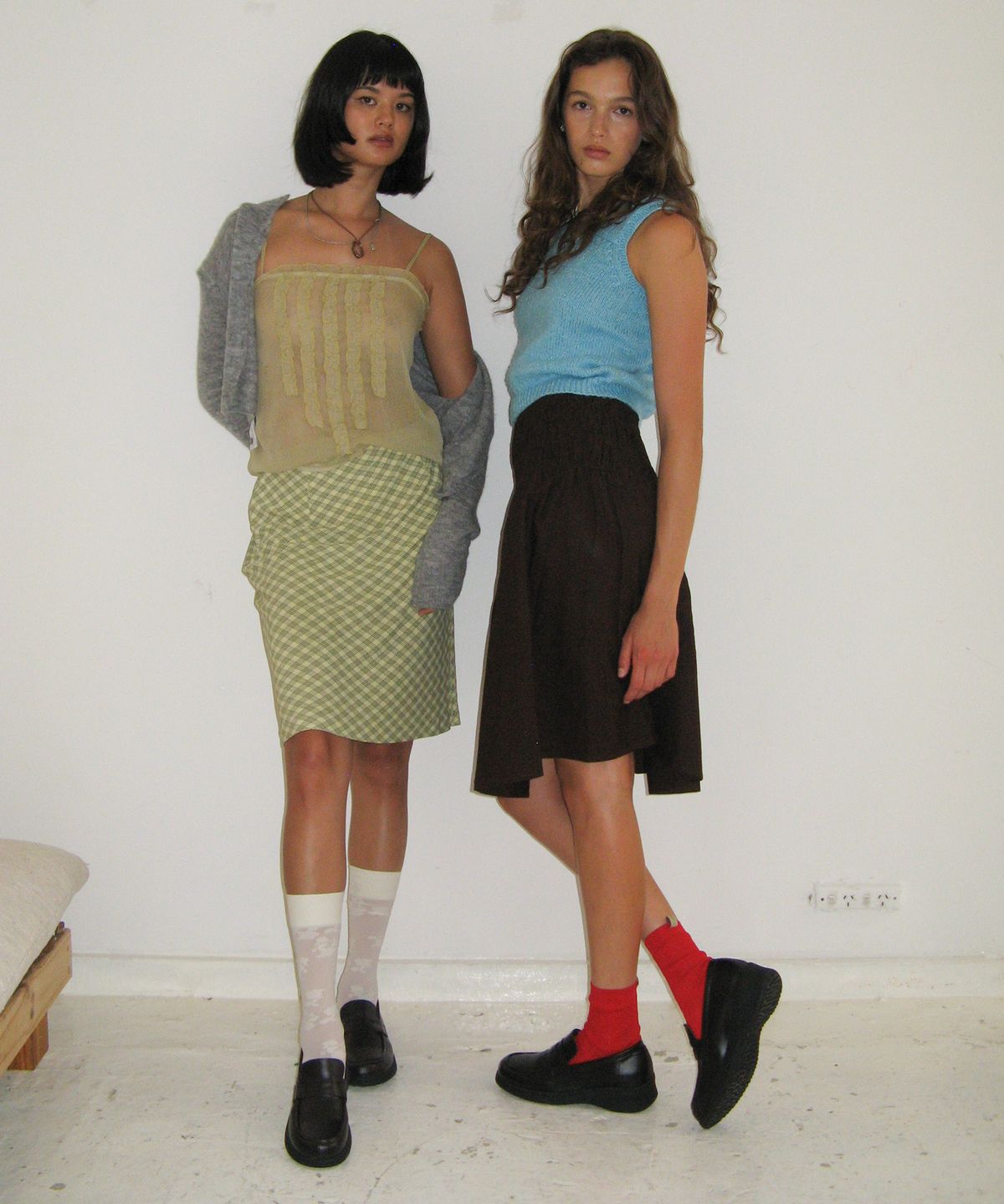 포기무디(FOGGY MOODY) Penny 0045. Platform Loafers - 2colors