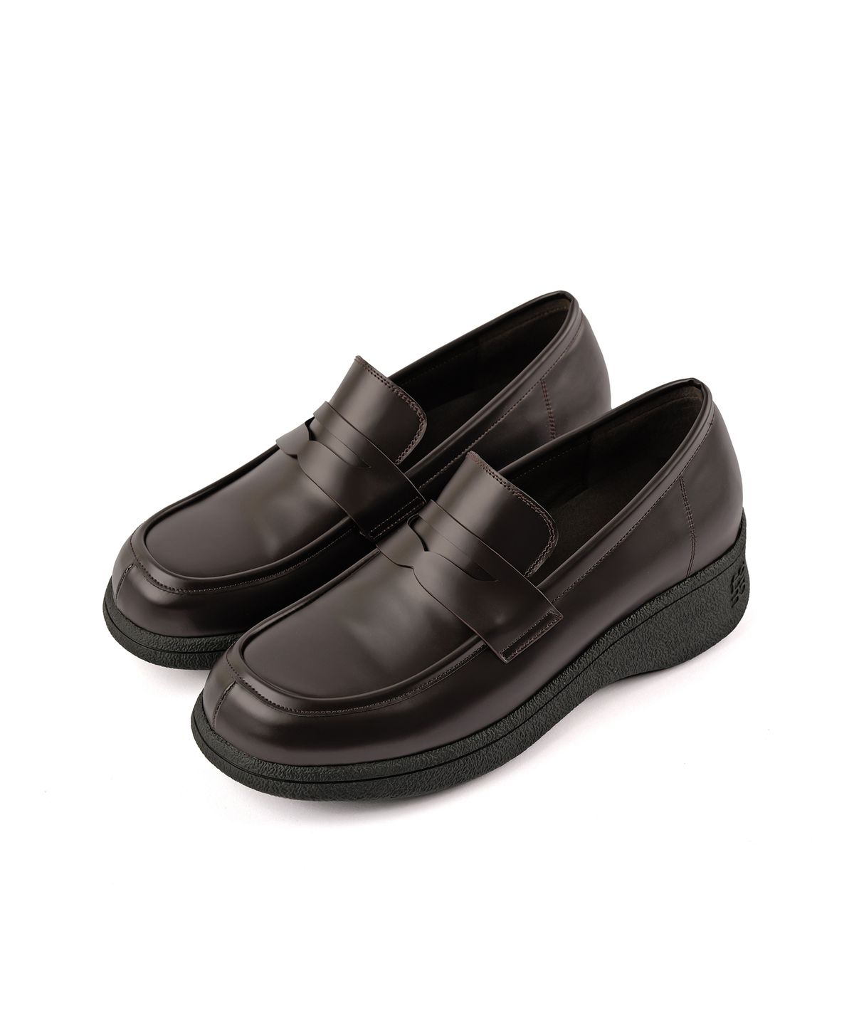 포기무디(FOGGY MOODY) Penny 0045. Platform Loafers - 2colors