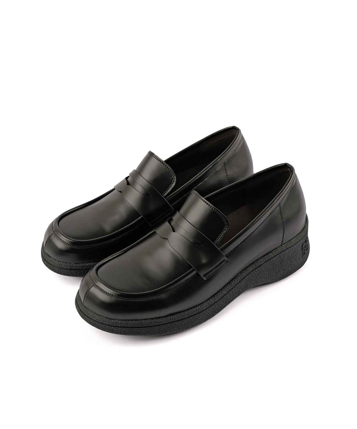 포기무디(FOGGY MOODY) Penny 0045. Platform Loafers - 2colors