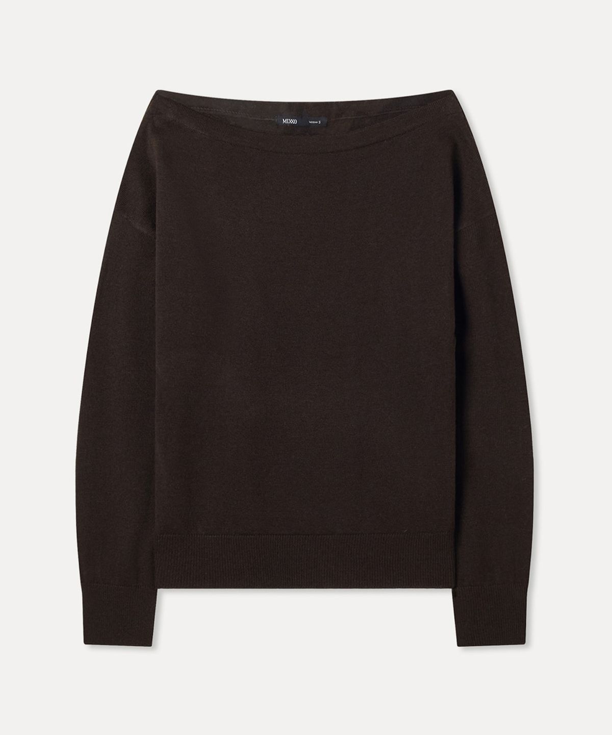 미쏘(MIXXO) 원숄더 니트 풀오버_MIWKAG416T