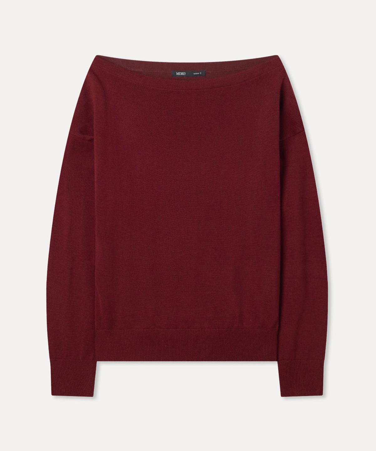 미쏘(MIXXO) 원숄더 니트 풀오버_MIWKAG416T