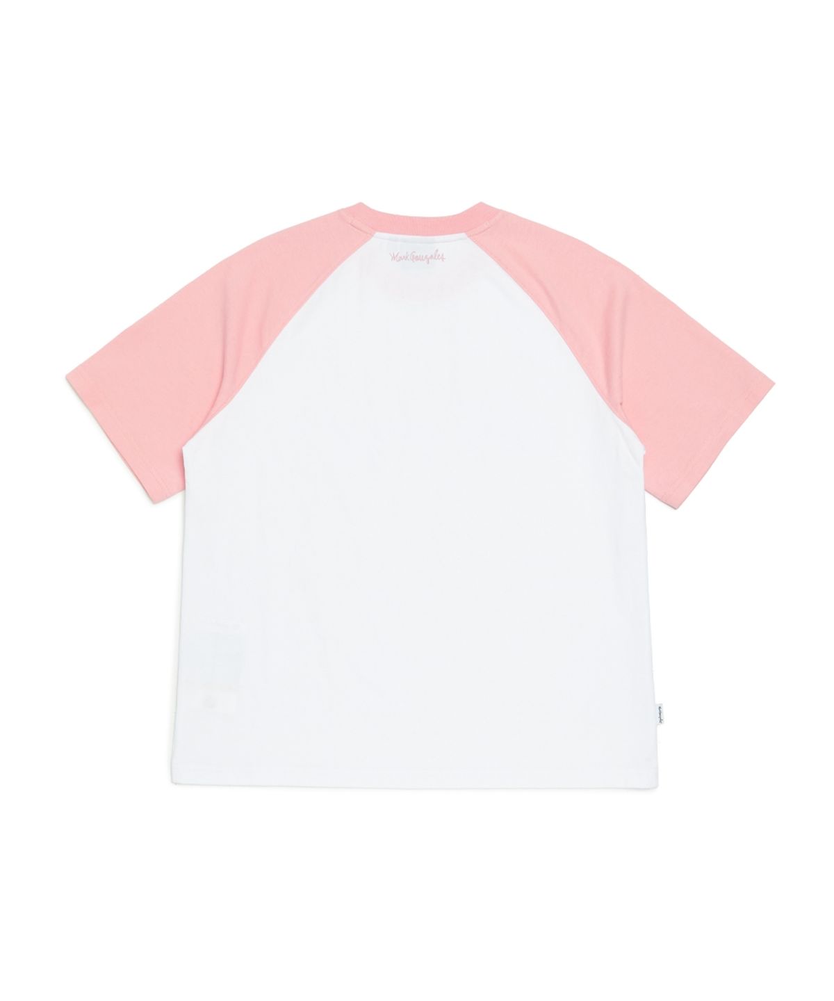 마크곤잘레스(MARK GONZALES) 우먼즈 래글런 빈티지 그래픽 티셔츠 - WHITE