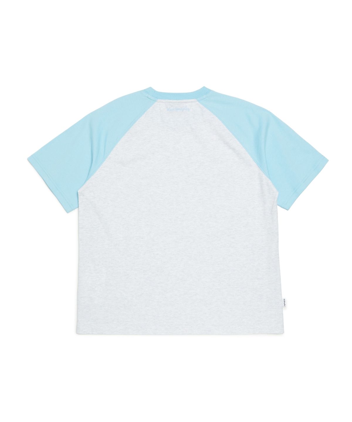 마크곤잘레스(MARK GONZALES) 우먼즈 래글런 빈티지 그래픽 티셔츠 - L/GREY