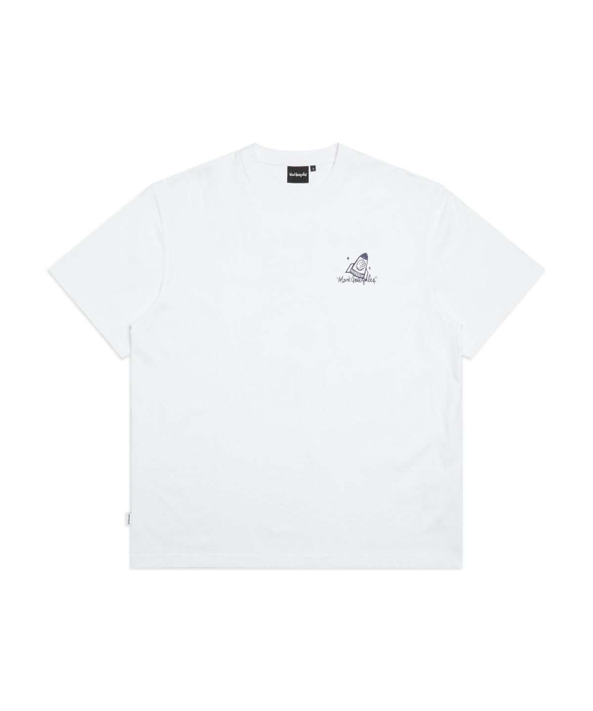 마크곤잘레스(MARK GONZALES) 스페이스 두들 그래픽 티셔츠 - WHITE