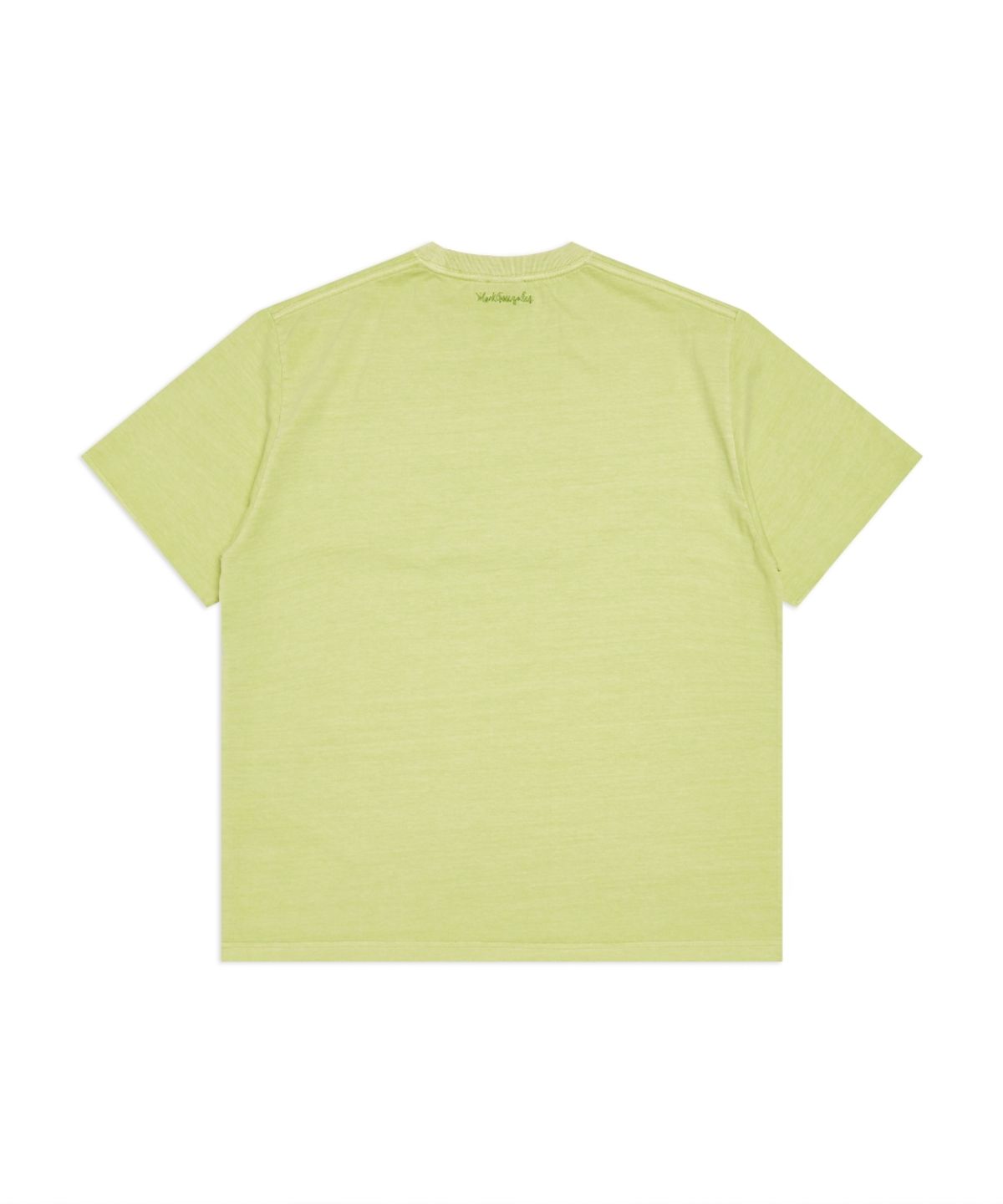 마크곤잘레스(MARK GONZALES) MG 아플리케 피그먼트 반팔 티셔츠 - LIGHT LIME