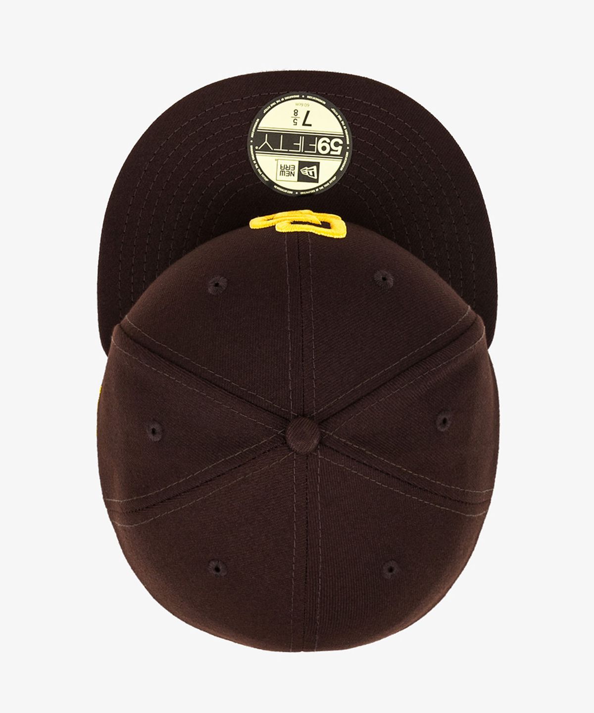 뉴에라(NEW ERA) MLB 어센틱 샌디에이고 파드리스 피티드캡 게임 브라운