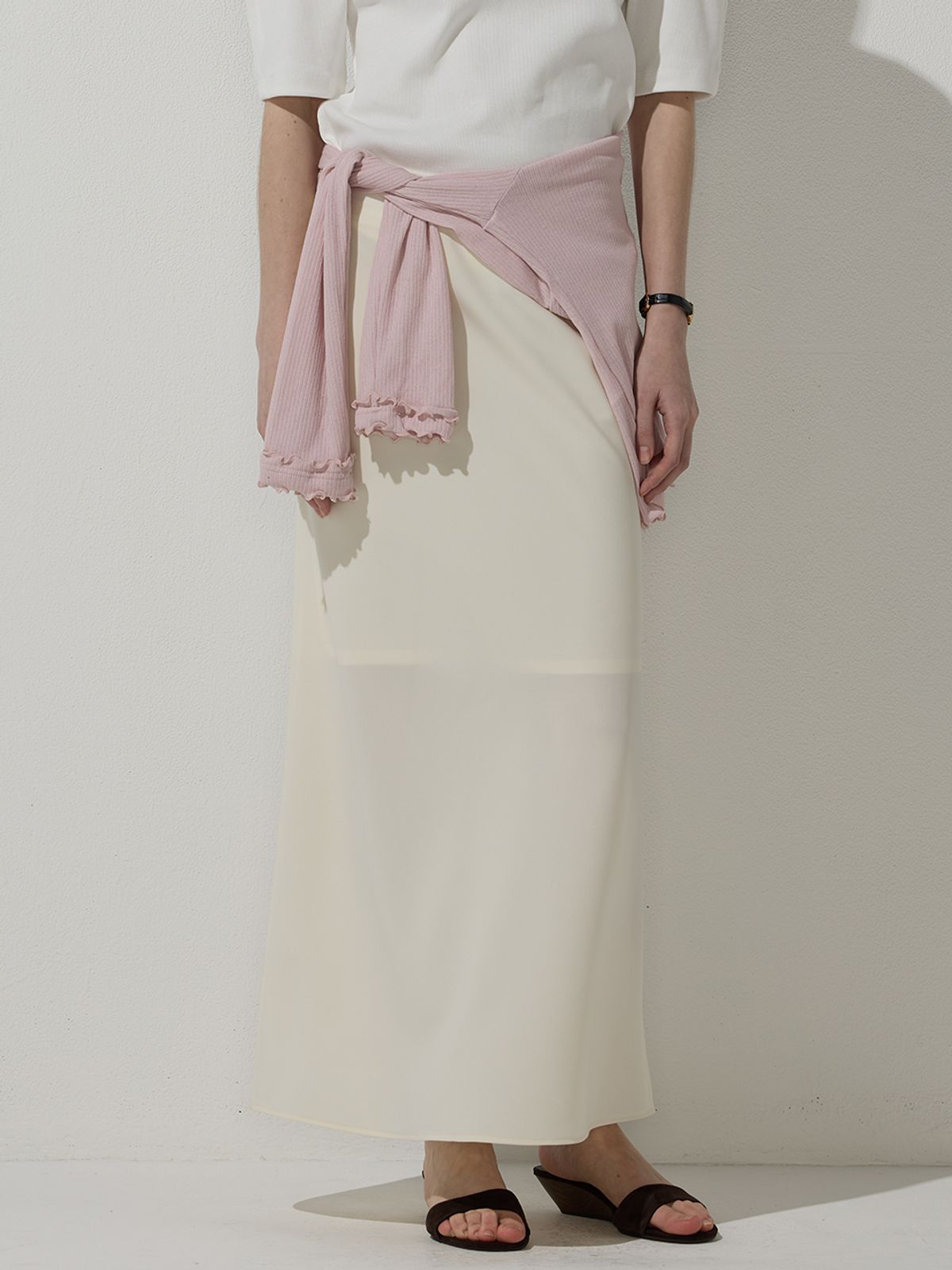 비뮤즈맨션(BEMUSE MANSION) New mermaid skirt - Ivory