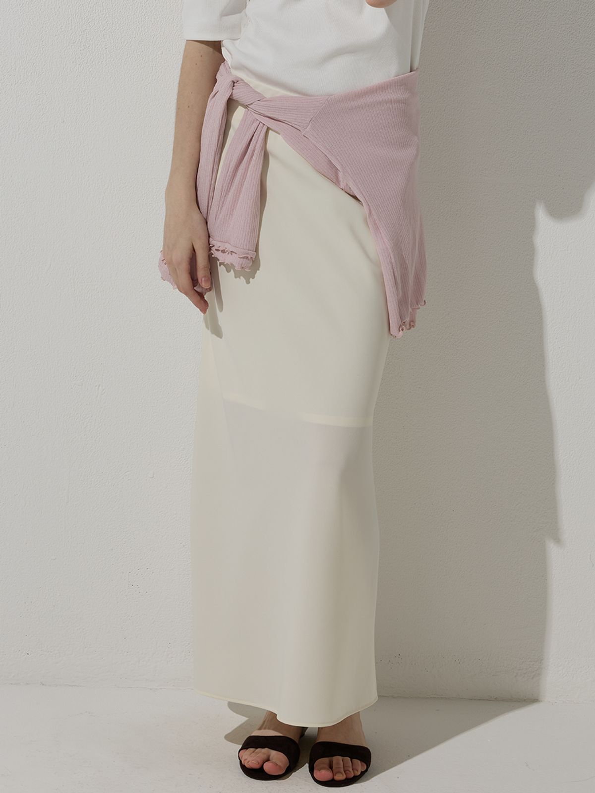 비뮤즈맨션(BEMUSE MANSION) New mermaid skirt - Ivory