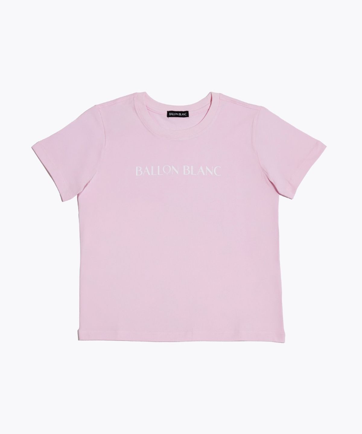 발롱블랑 라이프(BALLONBLANC LIFE) Women’s Round Tee - PINK