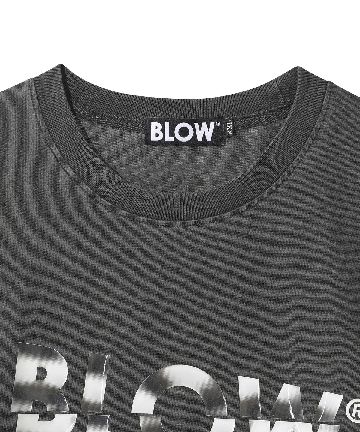 블로우(BLOW) PIGMENT LENTICULAR LOGO T-SHIRT