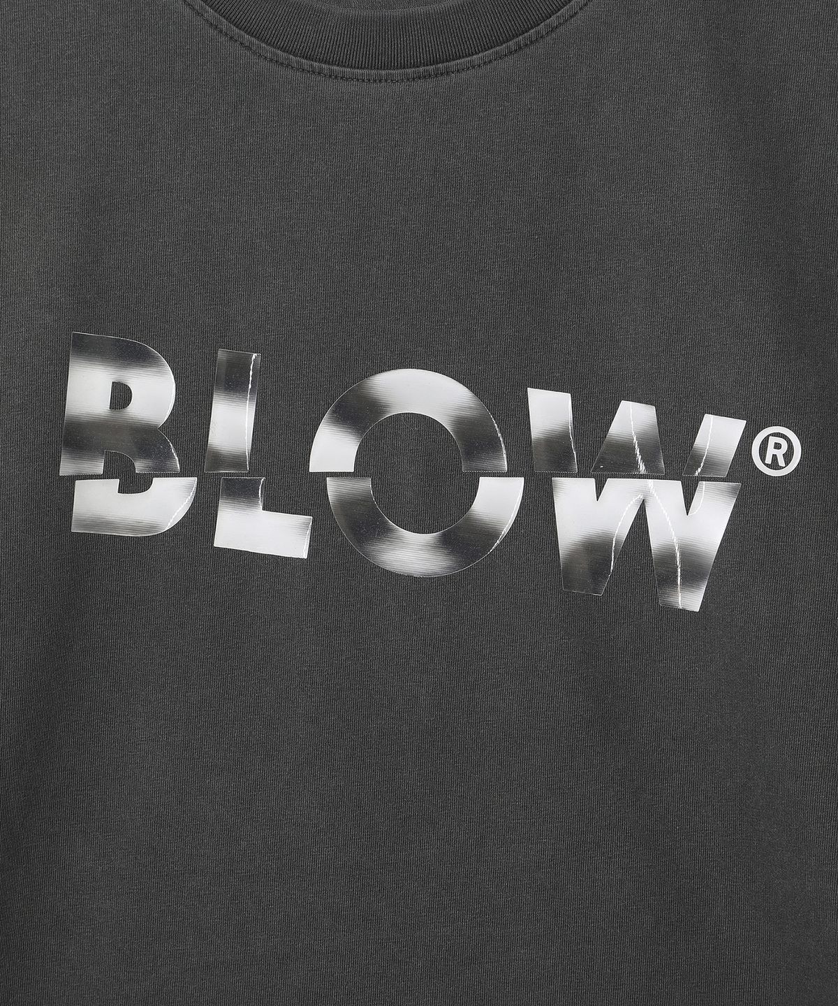 블로우(BLOW) PIGMENT LENTICULAR LOGO T-SHIRT