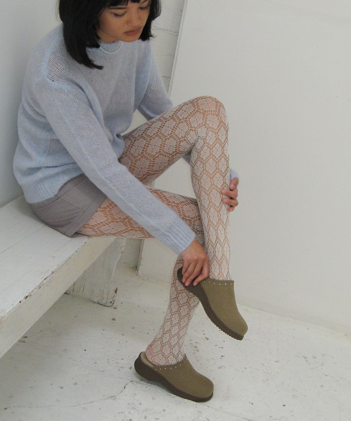 포기무디(FOGGY MOODY) Daze 0046. Studded Clogs - 2colors