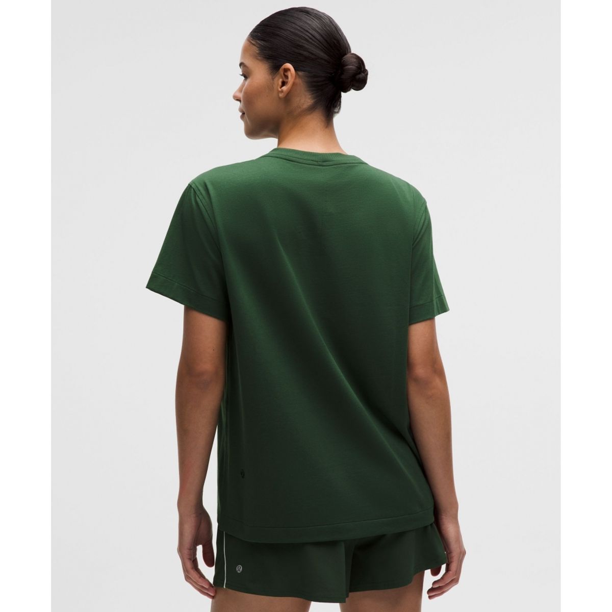 룰루레몬(LULULEMON) 코튼 크루넥 티셔츠  IVYG