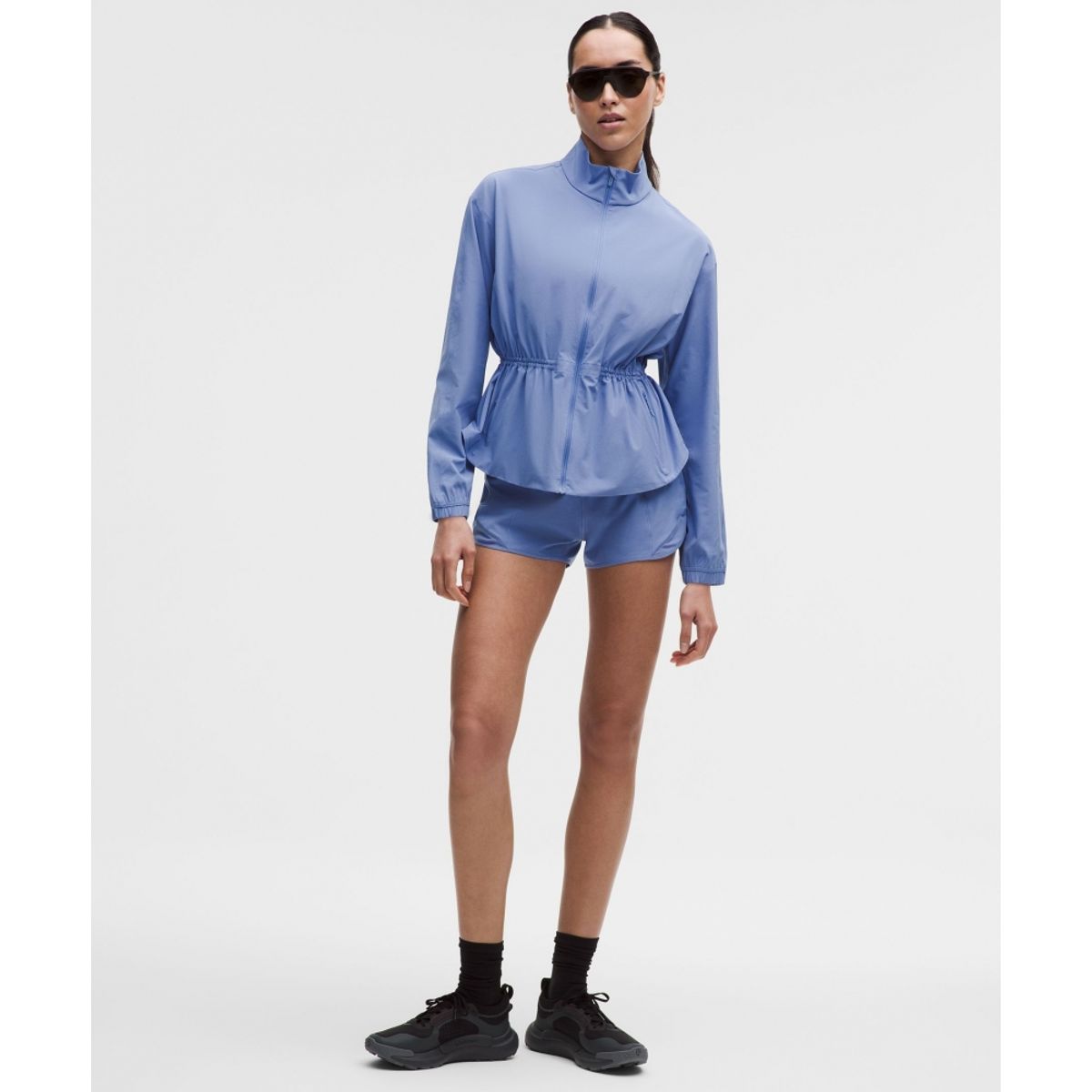룰루레몬(LULULEMON) UV 프로텍티브 신치 웨이스트 러닝 재킷  PREB