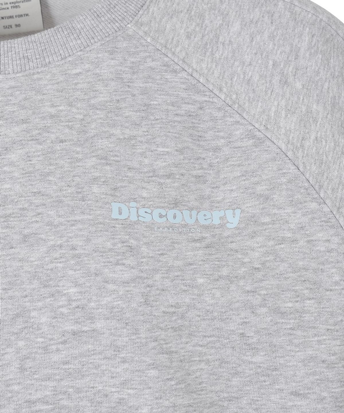 디스커버리 익스페디션(DISCOVERY EXPEDITION) 여성 로고 그래픽 반팔 맨투맨 (M/GREY)