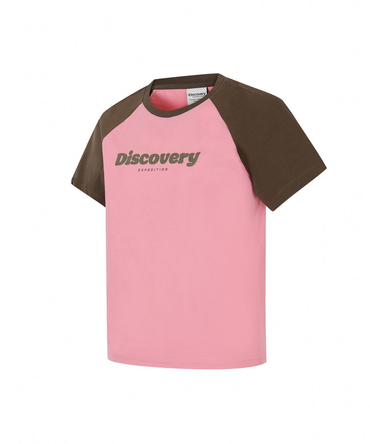 디스커버리 익스페디션(DISCOVERY EXPEDITION) 여성 프레시벤트 래글런 반팔티셔츠 (PINK)