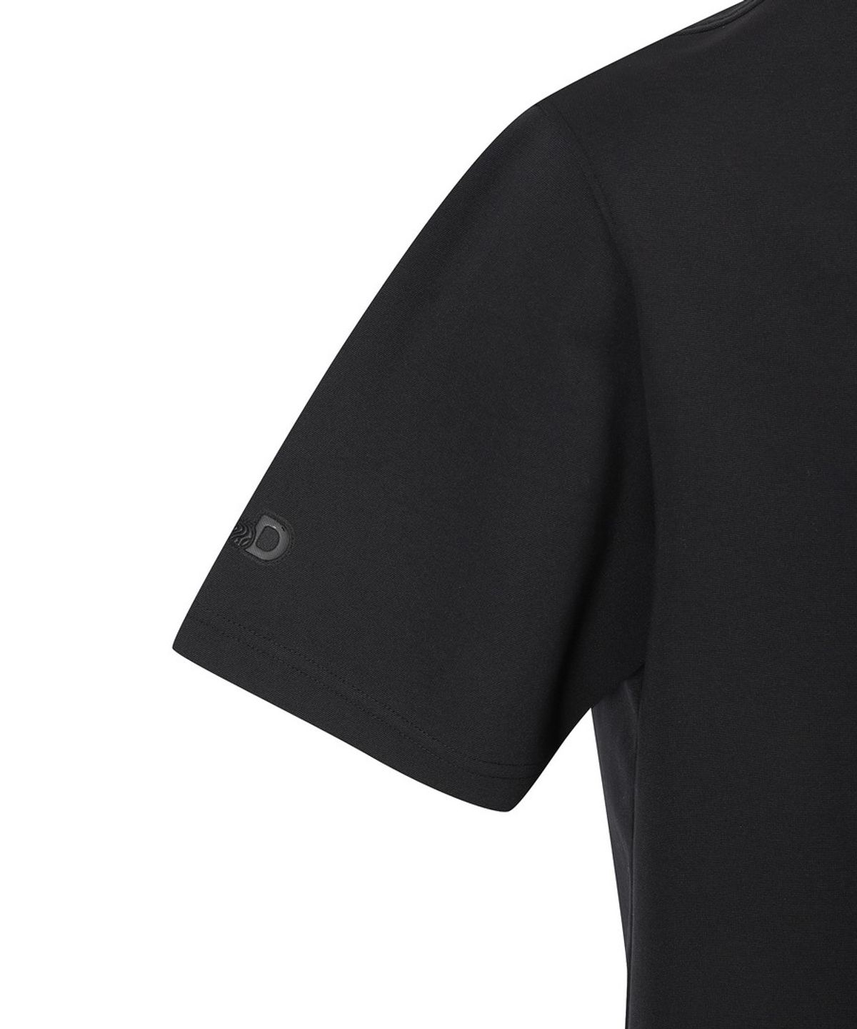 디스커버리 익스페디션(DISCOVERY EXPEDITION) 남성 프레시벤트 니트 트레이닝 포켓 반팔 티셔츠 (BLACK)