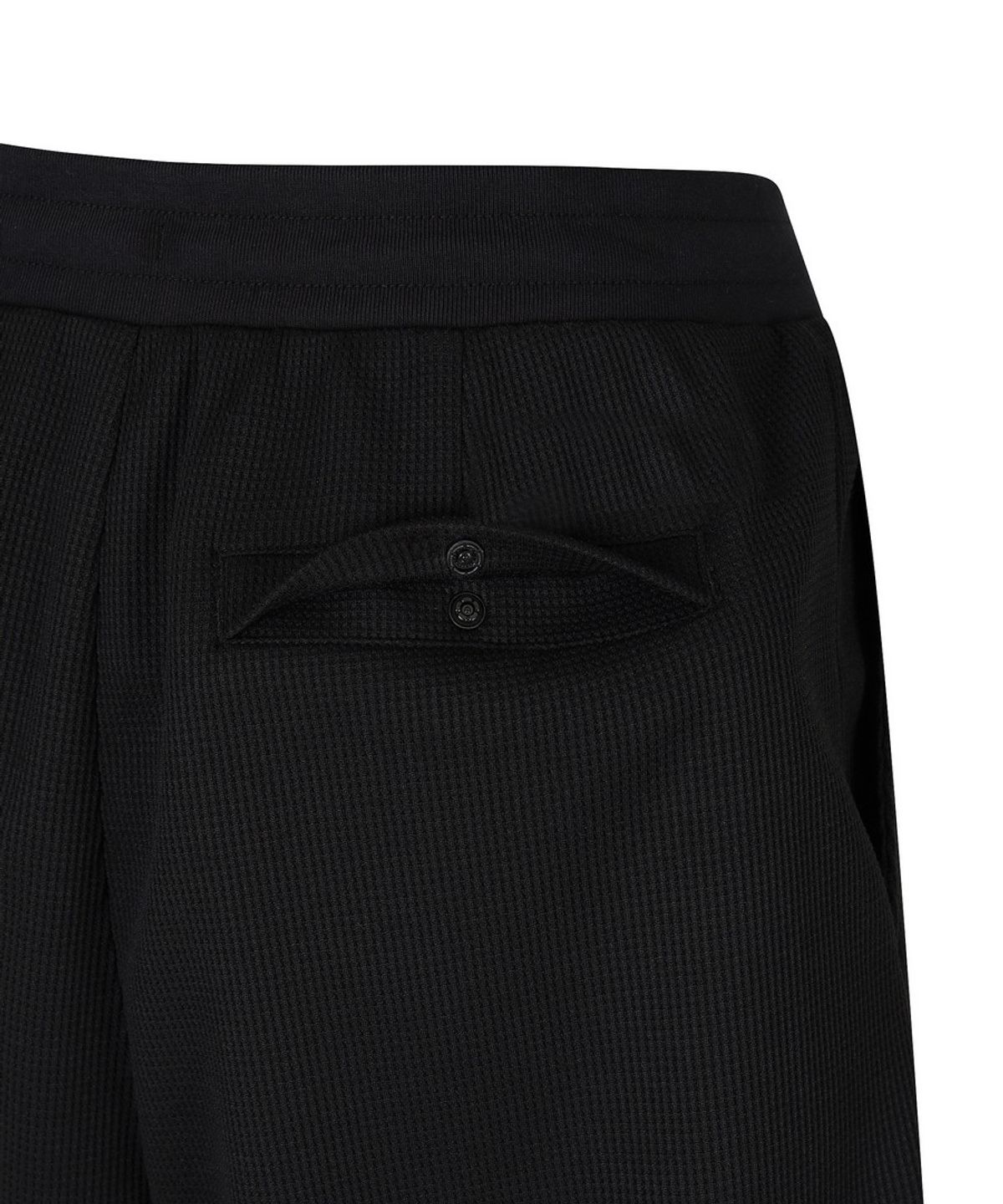 디스커버리 익스페디션(DISCOVERY EXPEDITION) 여성 와플 트레이닝 4부 쇼츠 (BLACK)