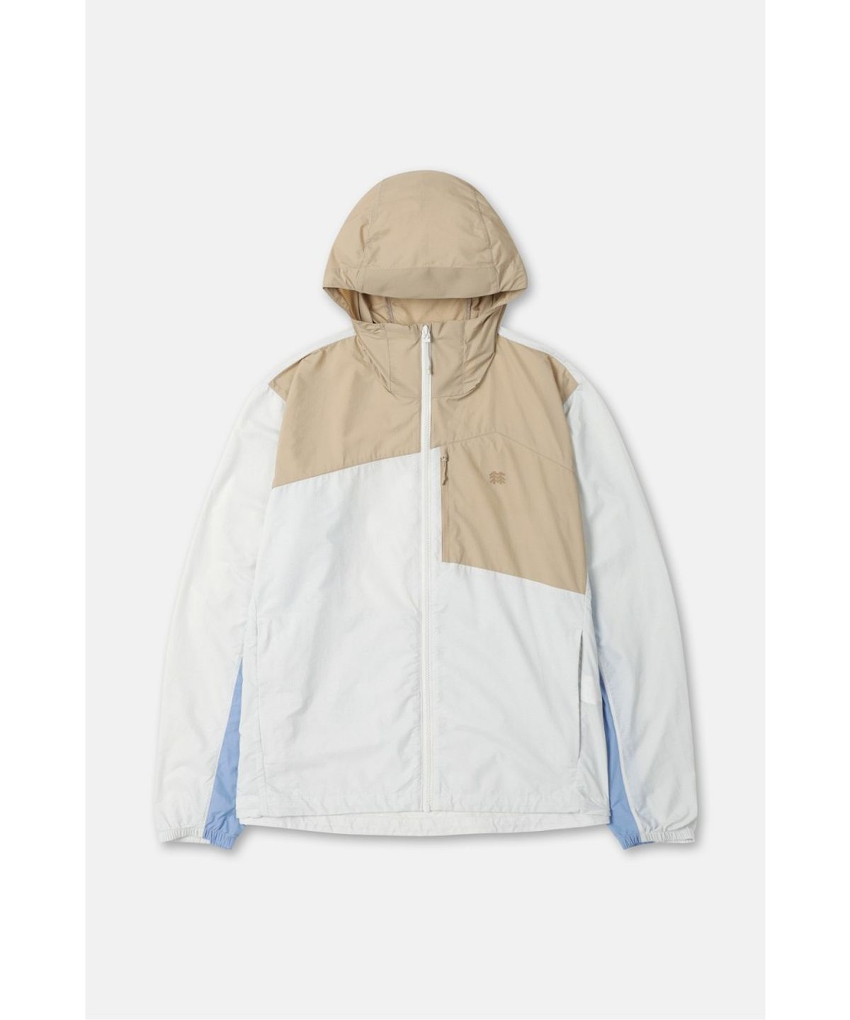 코오롱스포츠(KOLON SPORT) 남성 윈드케이 후드 컬러블록 재킷 JWJJM26203STO
