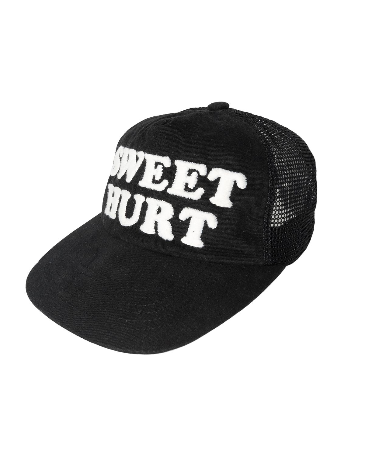 펀치드렁크파티즈(PUNCH DRUNK PARTIES) SWEET HURT Mesh Cap (BLACK)