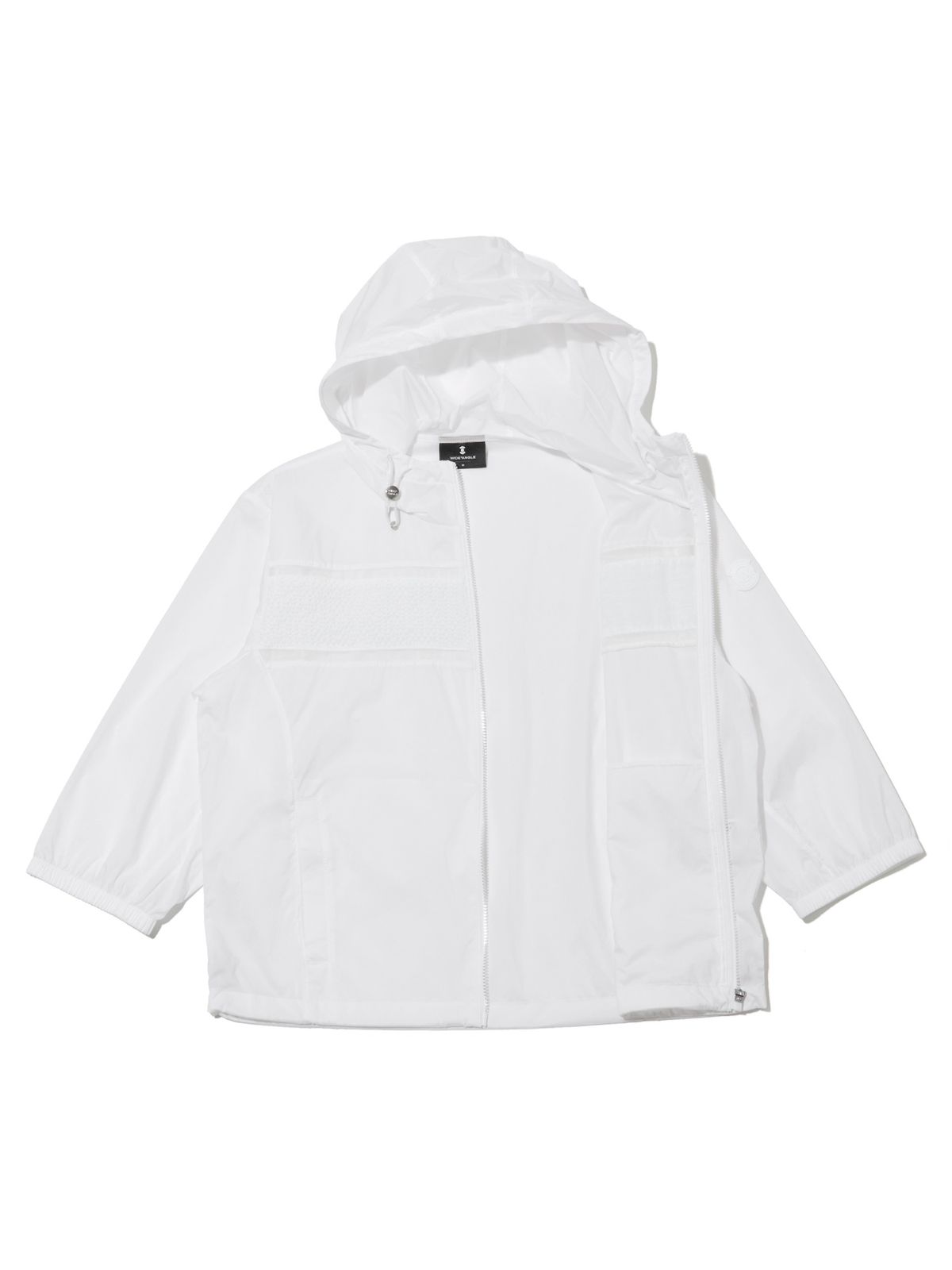 와이드앵글(WIDEANGLE) CO  크링클 7부 경량 자켓 L_White
