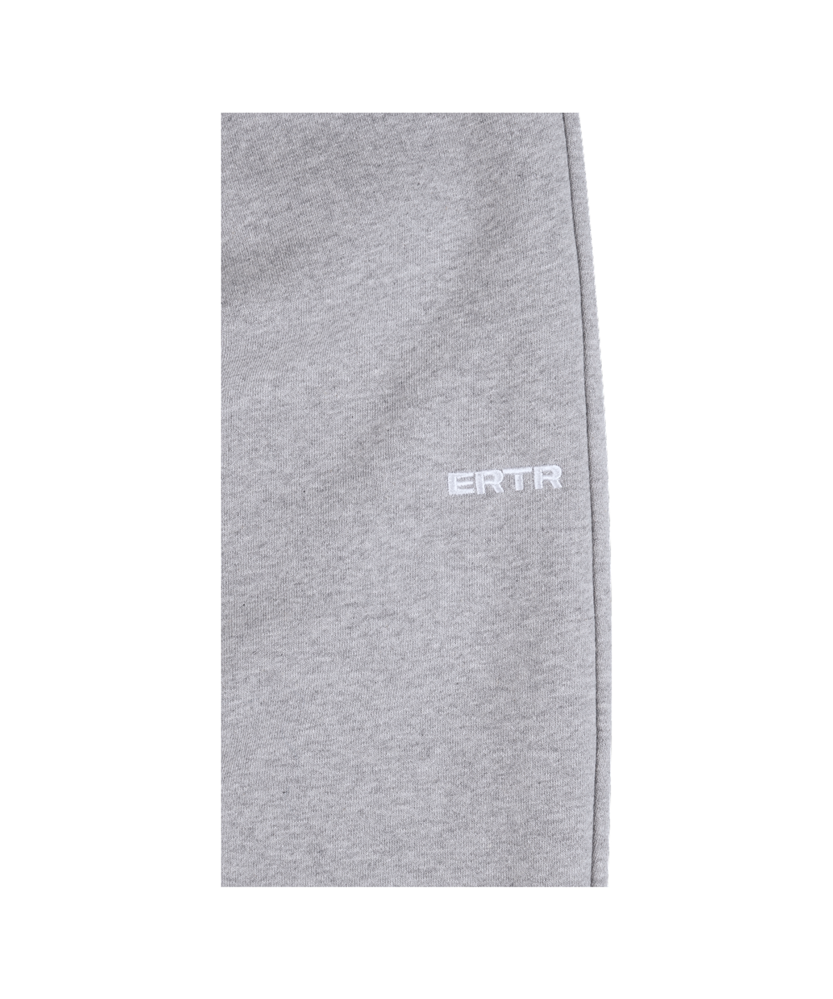 이알티알(ERTR) [논기모] Emanate Logo Jogger Pants Melange Grey