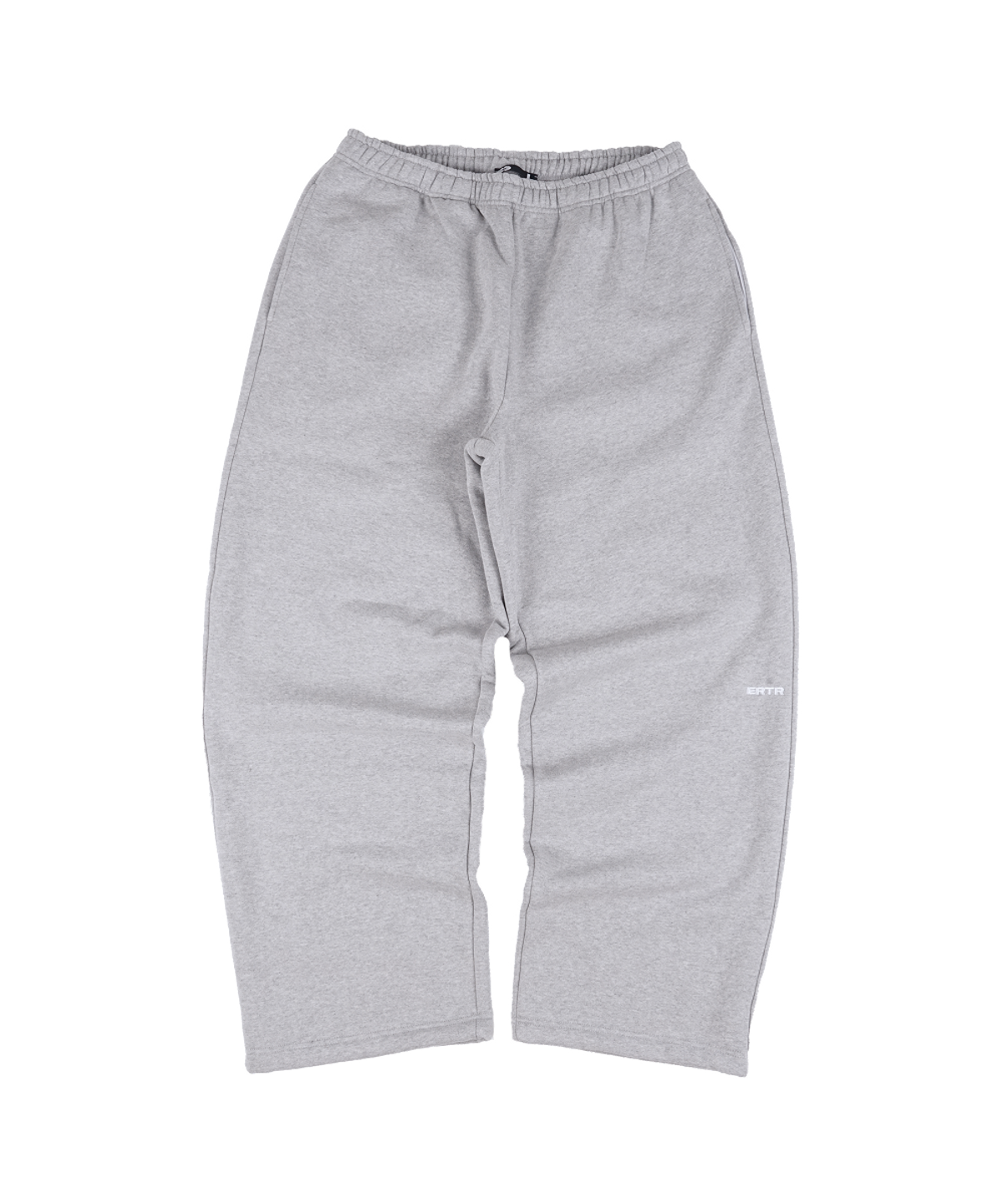 이알티알(ERTR) [논기모] Emanate Logo Jogger Pants Melange Grey