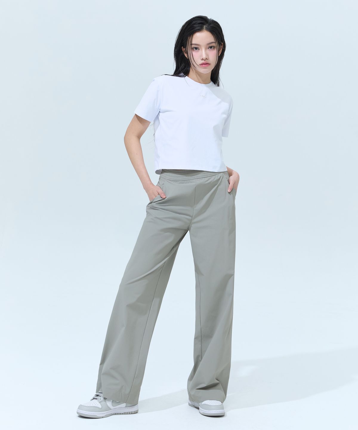 블랙몬스터핏(BLACK MONSTER FIT) 우먼 쿨 텐션 와이드 팬츠(2 color)