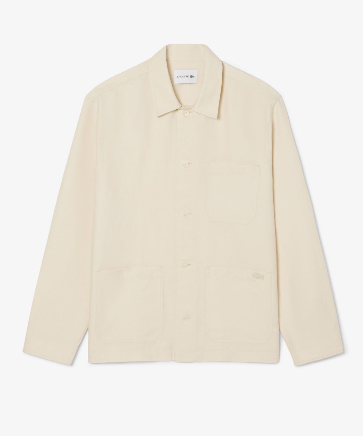 라코스테(LACOSTE) 남성 린넨 블렌드 멀티 포켓 셔켓 CH5993-56G 056