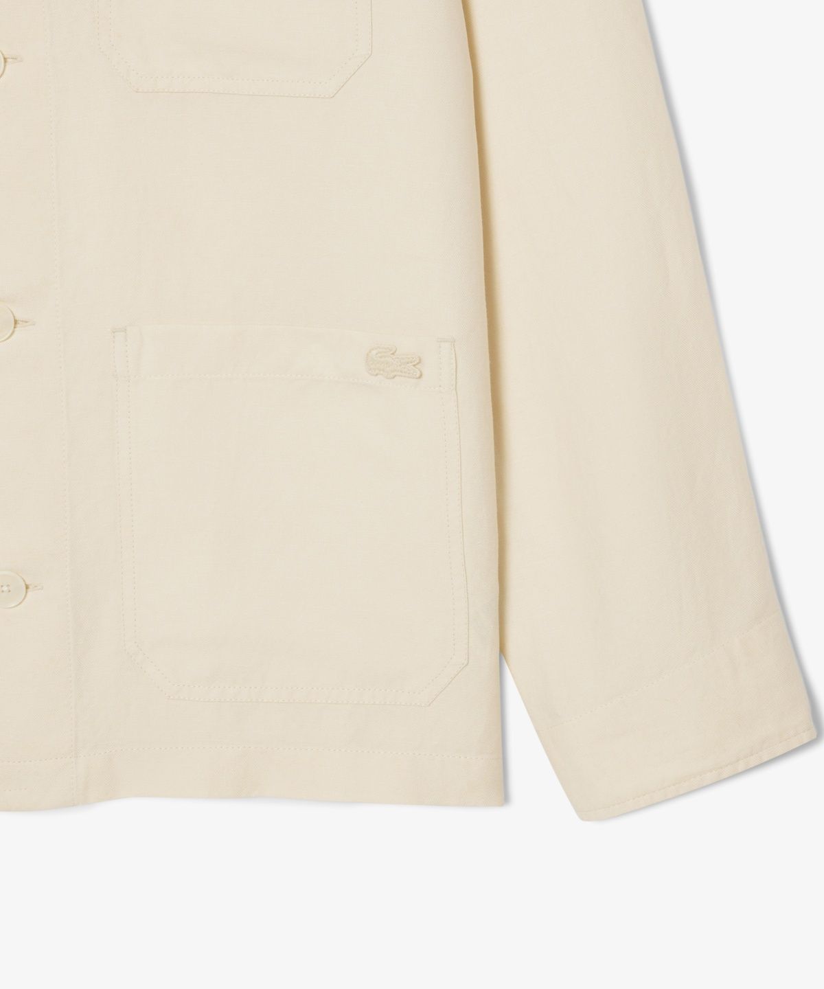 라코스테(LACOSTE) 남성 린넨 블렌드 멀티 포켓 셔켓 CH5993-56G 056
