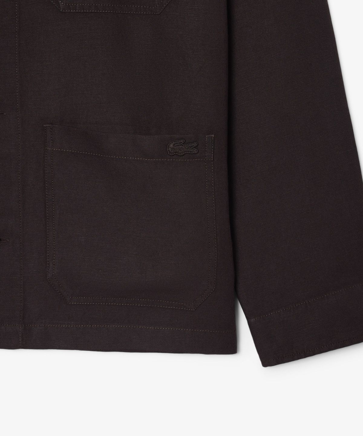 라코스테(LACOSTE) 남성 린넨 블렌드 멀티 포켓 셔켓 CH5993-56G 3LA