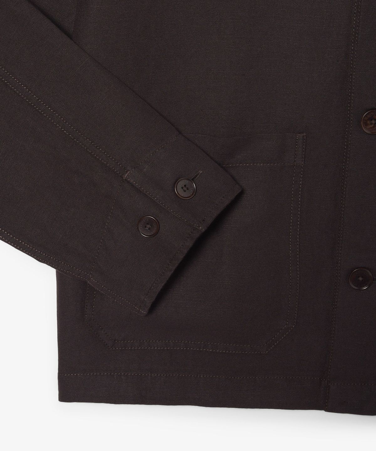 라코스테(LACOSTE) 남성 린넨 블렌드 멀티 포켓 셔켓 CH5993-56G 3LA