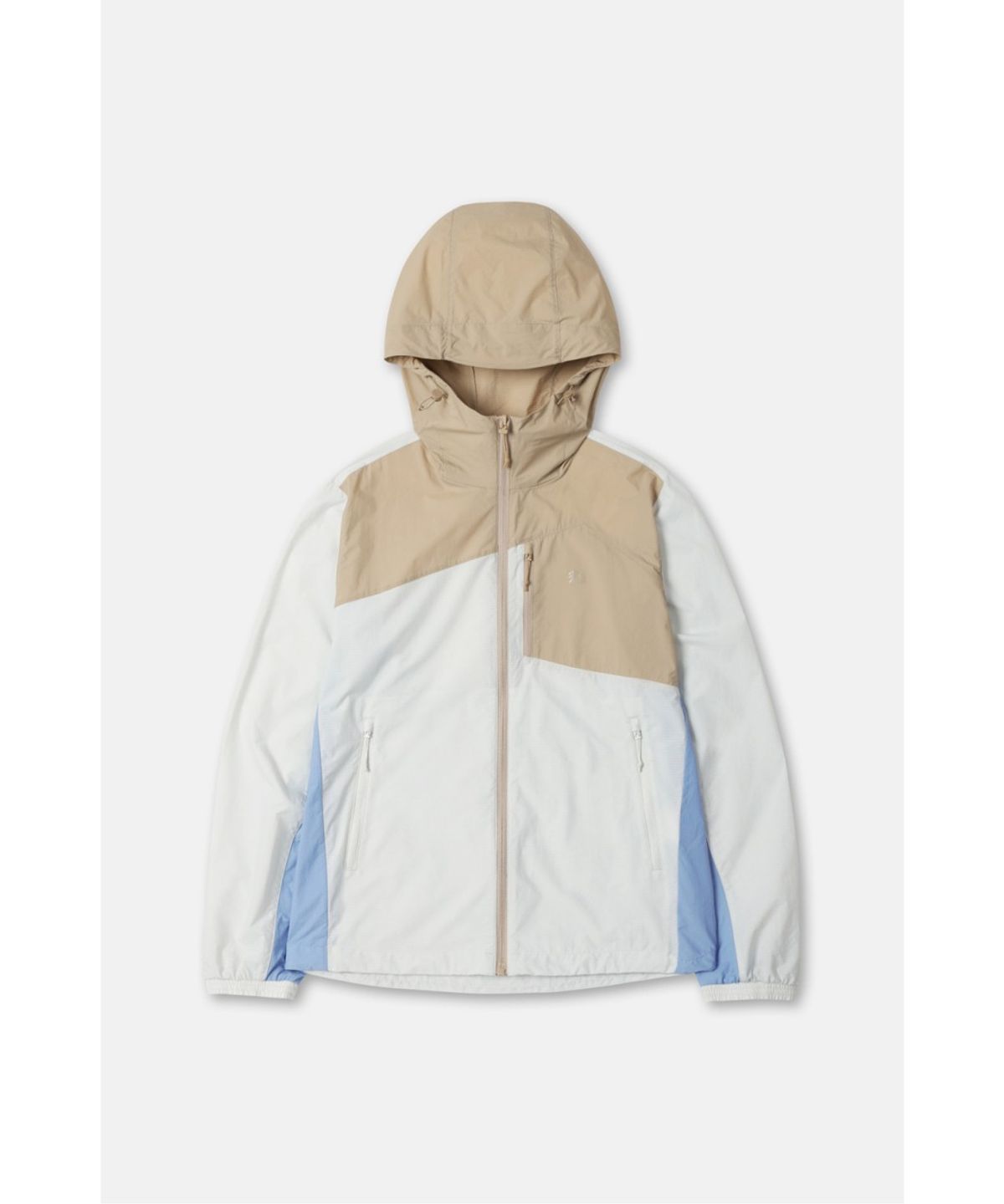 코오롱스포츠(KOLON SPORT) 여성 윈드케이 후드 컬러블록 후드 재킷 JKJJM26204STO