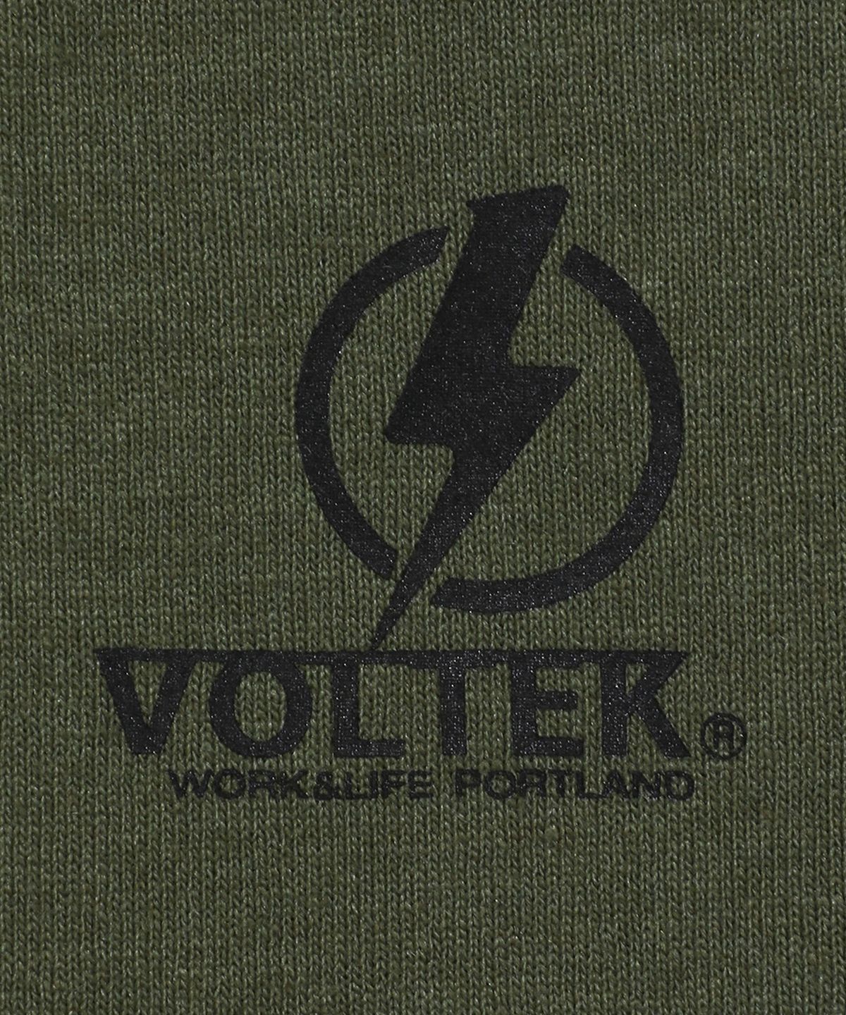 볼텍(VOLTEK) 포틀랜드 워커스 라운드 반팔티(카키)