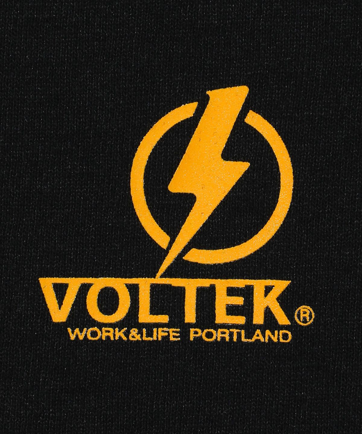 볼텍(VOLTEK) 포틀랜드 워커스 라운드 반팔티(블랙)