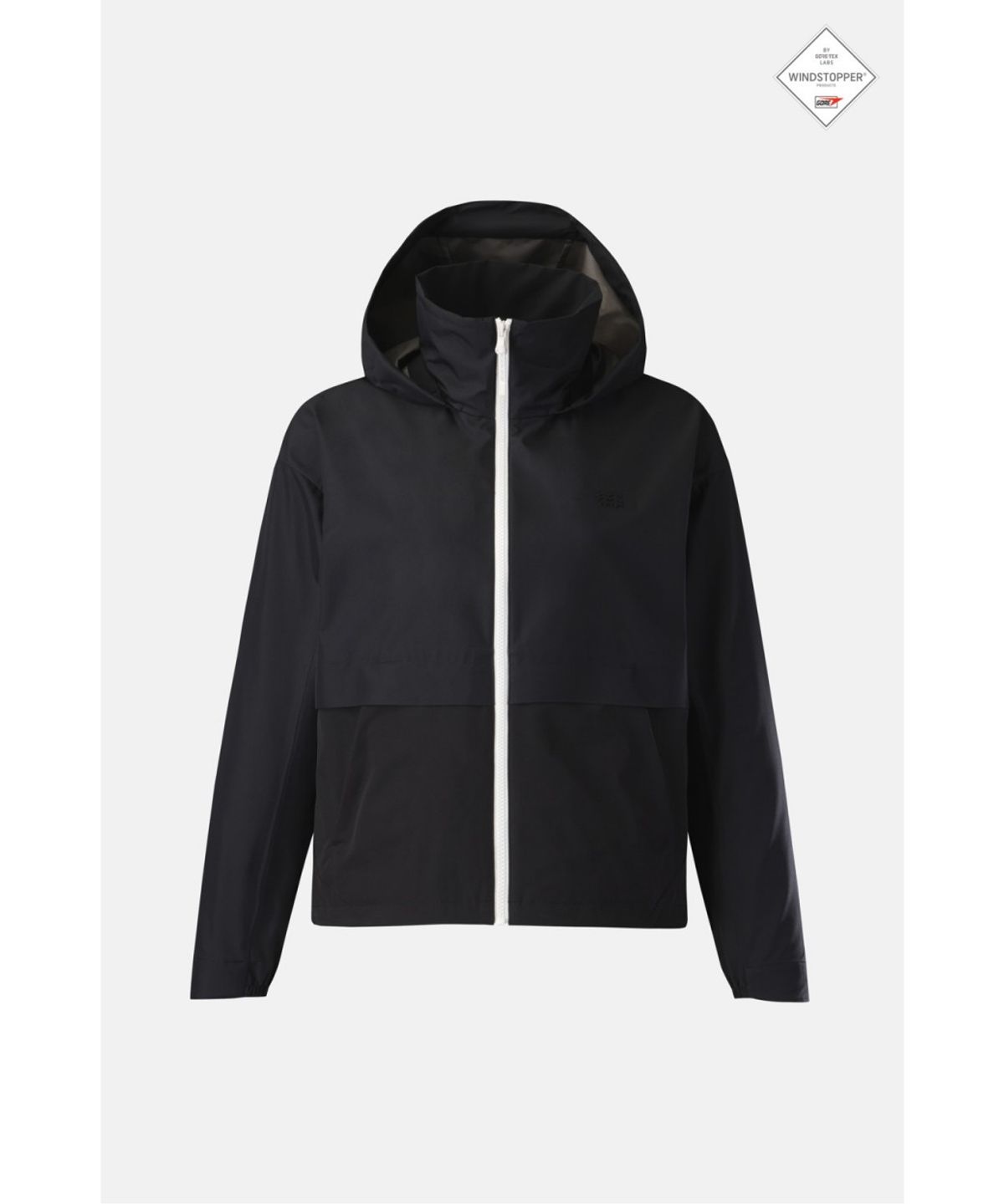 코오롱스포츠(KOLON SPORT) 여성 고어 윈드스토퍼 후드 디테쳐블 재킷 JKJWX26232BLK