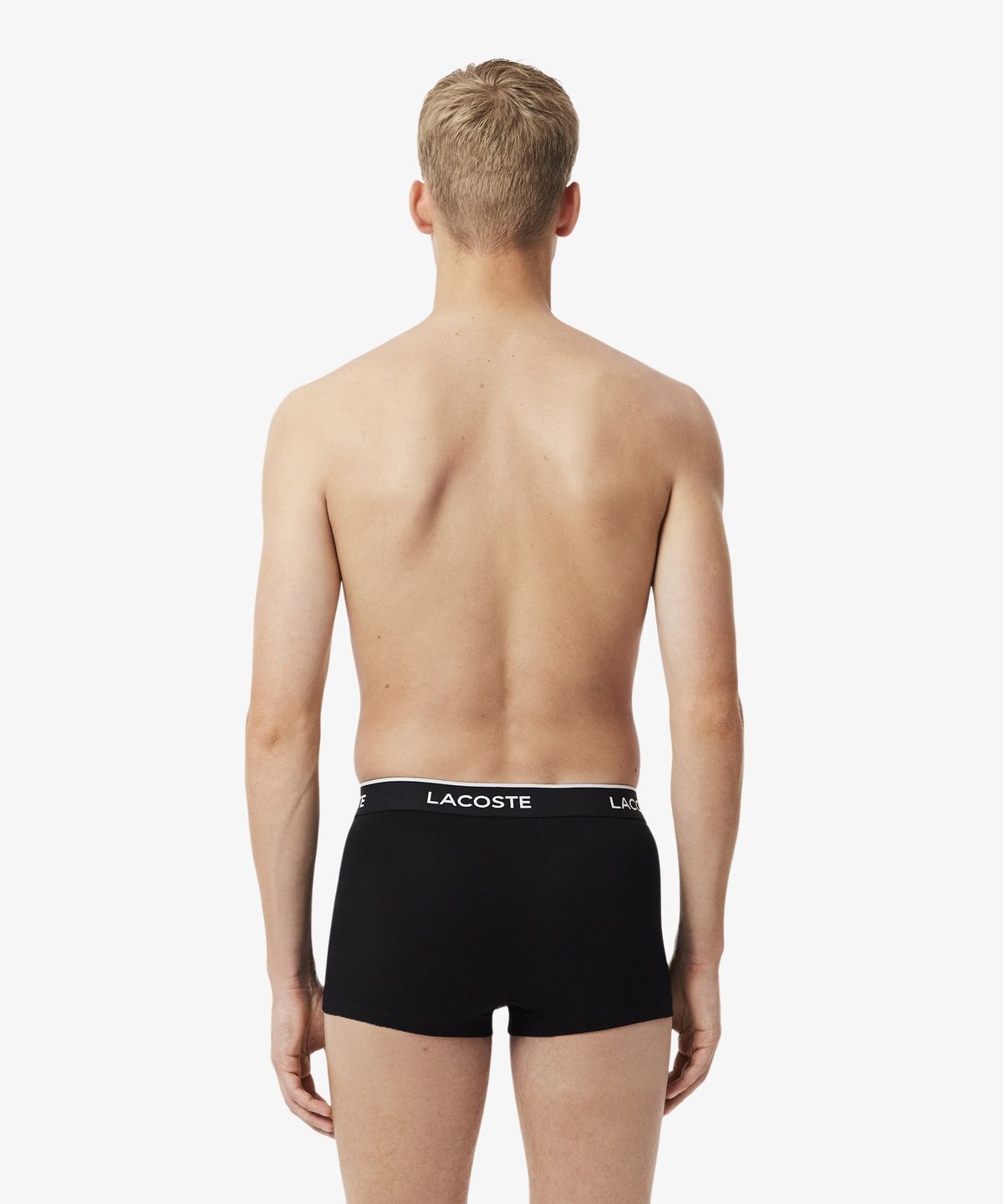 라코스테(LACOSTE) 남성 블랙 코튼 남성 브리프 3PACK 5H1300-56G 031