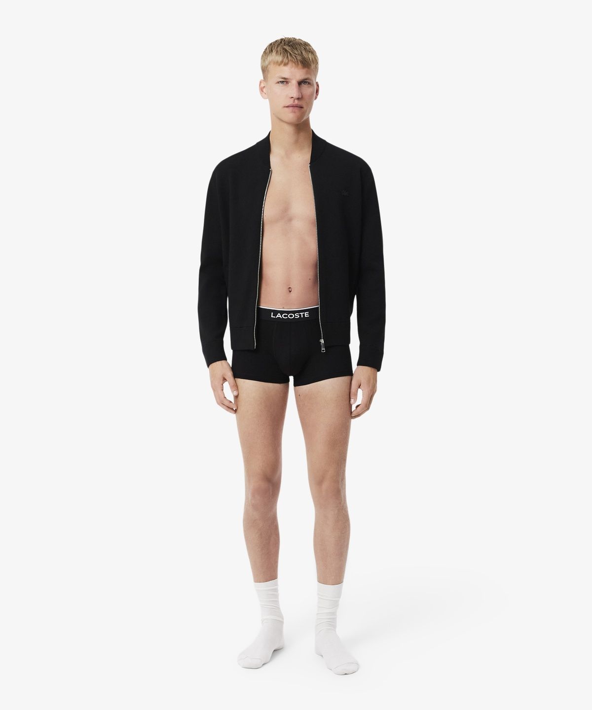 라코스테(LACOSTE) 남성 블랙 코튼 남성 브리프 3PACK 5H1300-56G 031
