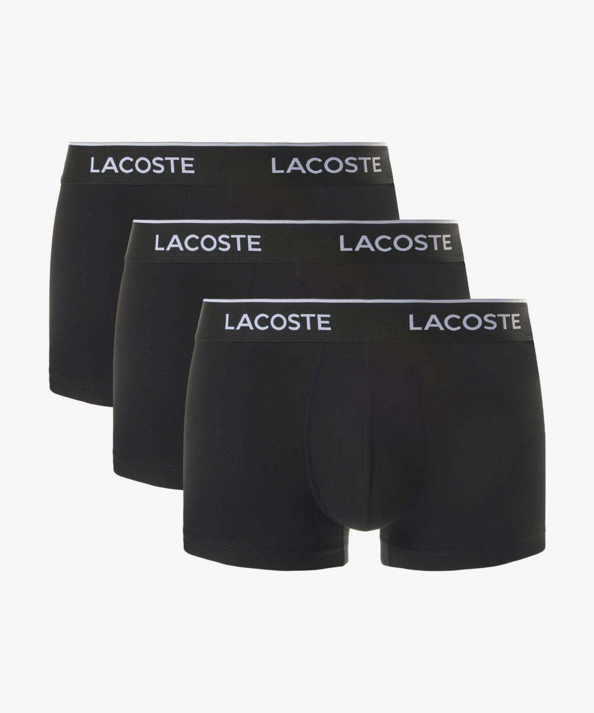 라코스테(LACOSTE) 남성 블랙 코튼 남성 브리프 3PACK 5H1300-56G 031