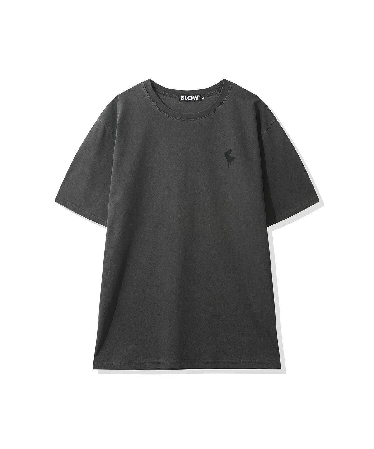 블로우(BLOW) FLOWING LOGO HAND PAINTING  T-SHIRT