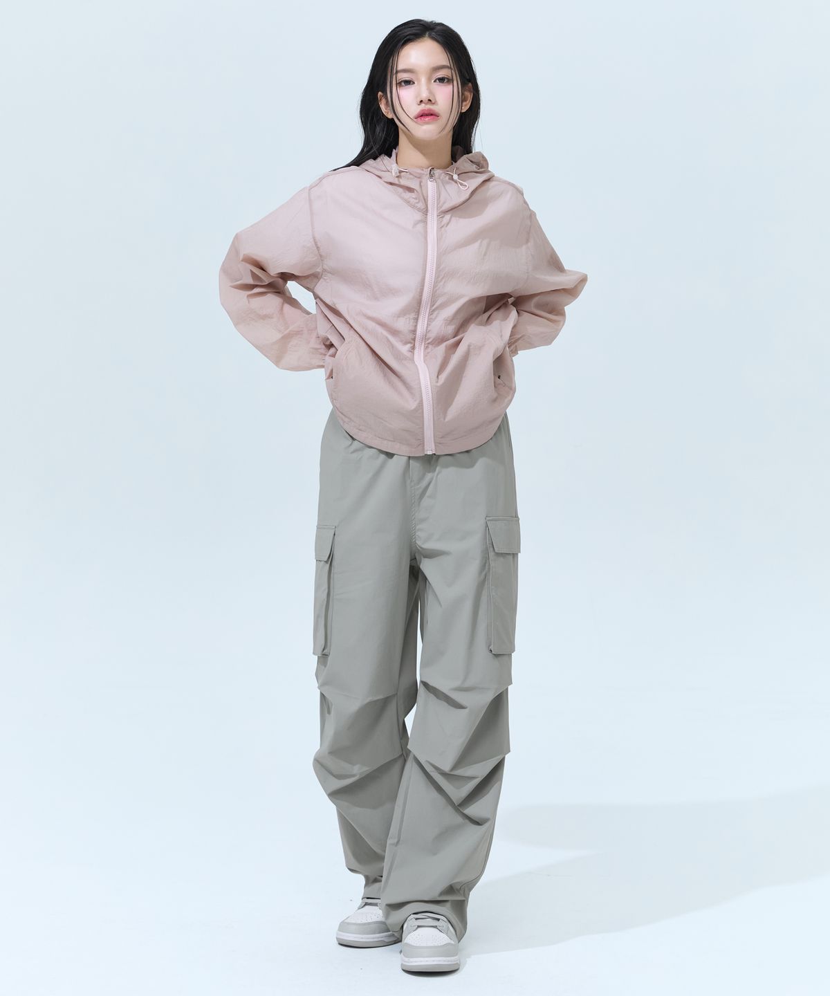 블랙몬스터핏(BLACK MONSTER FIT) 쿨 텐션 세미 와이드 카고 팬츠(3 color)