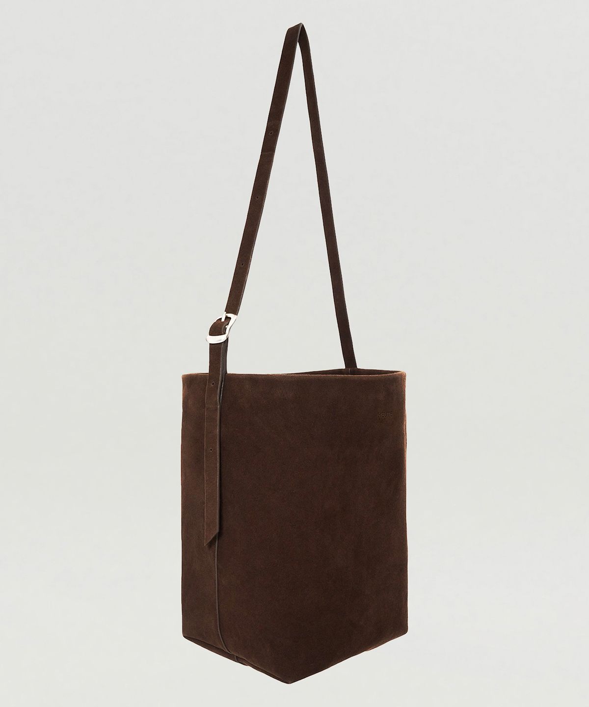 호이테(HEUTE) TAPE TOTE BAG MIDIEM (DARK MOCHA)