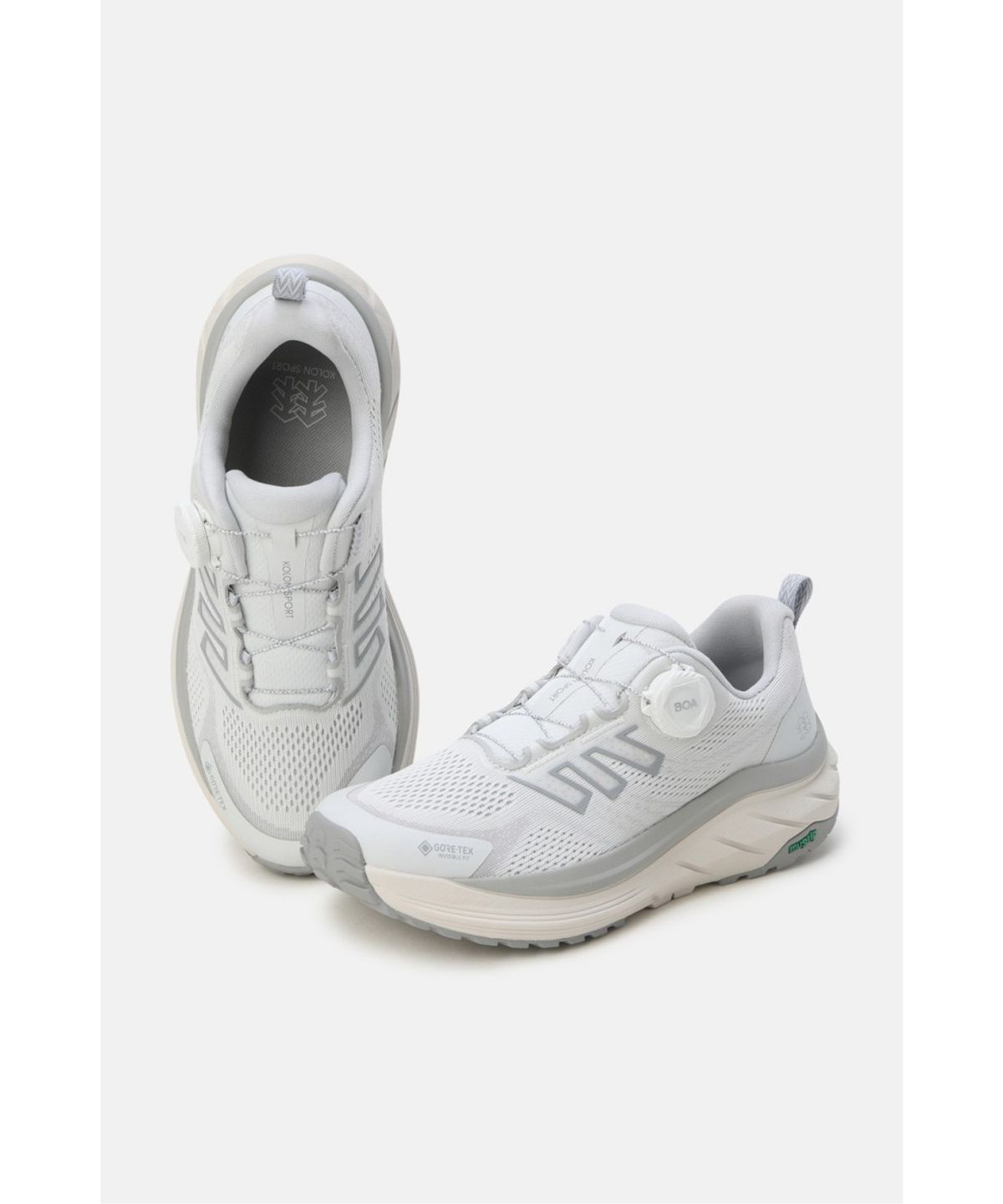 코오롱스포츠(KOLON SPORT) 하이킹 슈즈 파인 브리즈 GTX FE4CX26210LGY