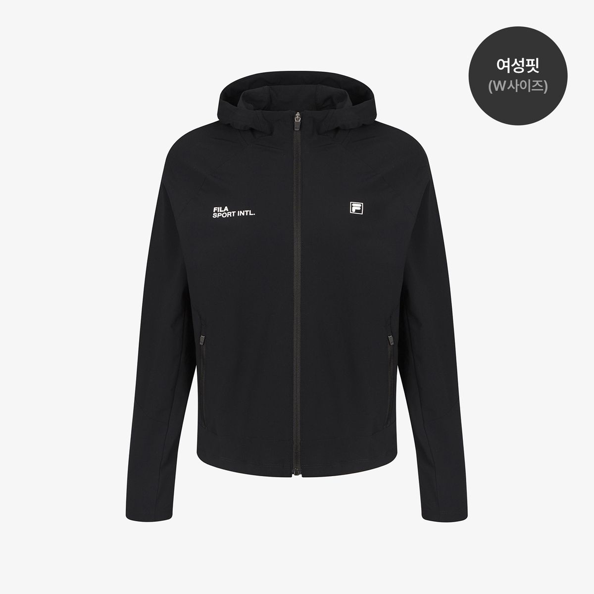 휠라(FILA) Coldwave 트리코트 후드 트레이닝집업(FS262FT02U003001)