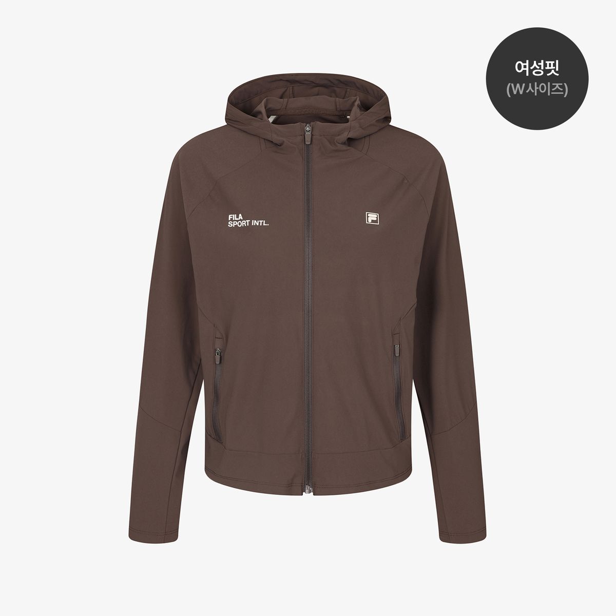 휠라(FILA) Coldwave 트리코트 후드 트레이닝집업(FS262FT02U003234)