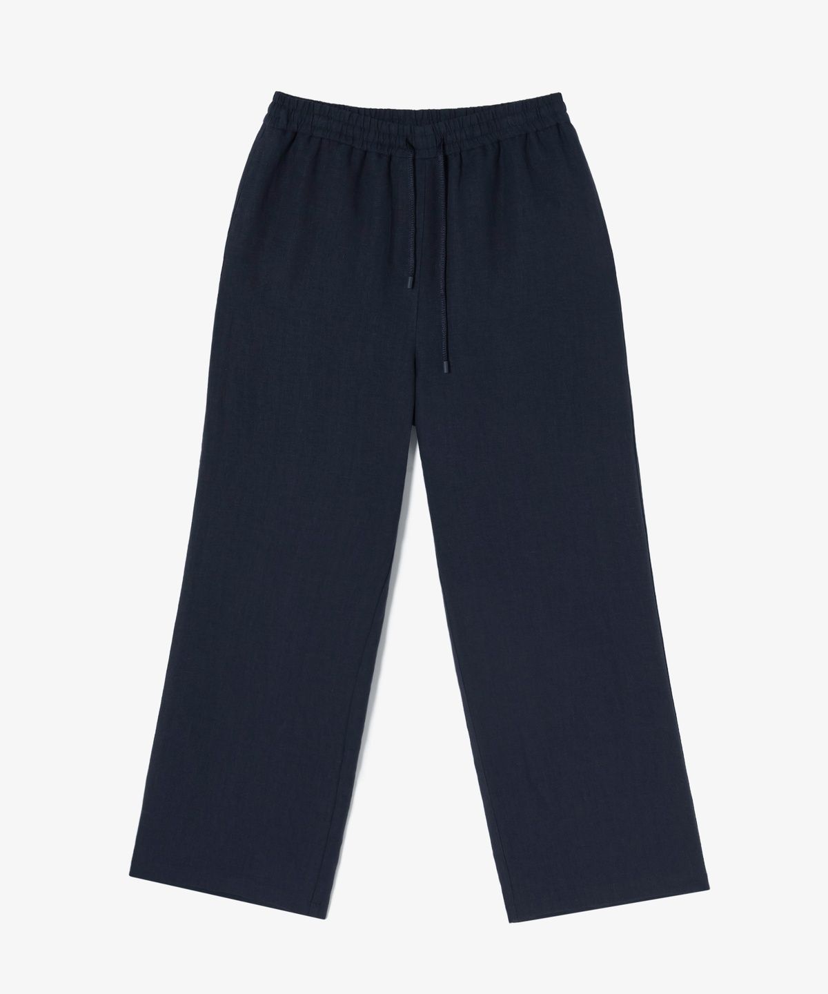 라코스테(LACOSTE) 여성 린넨 밴딩 와이드 팬츠 HF611E-56G HDE