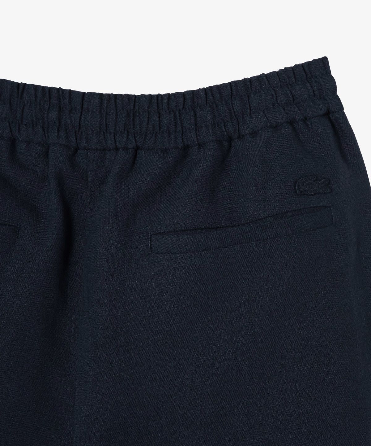 라코스테(LACOSTE) 여성 린넨 밴딩 와이드 팬츠 HF611E-56G HDE