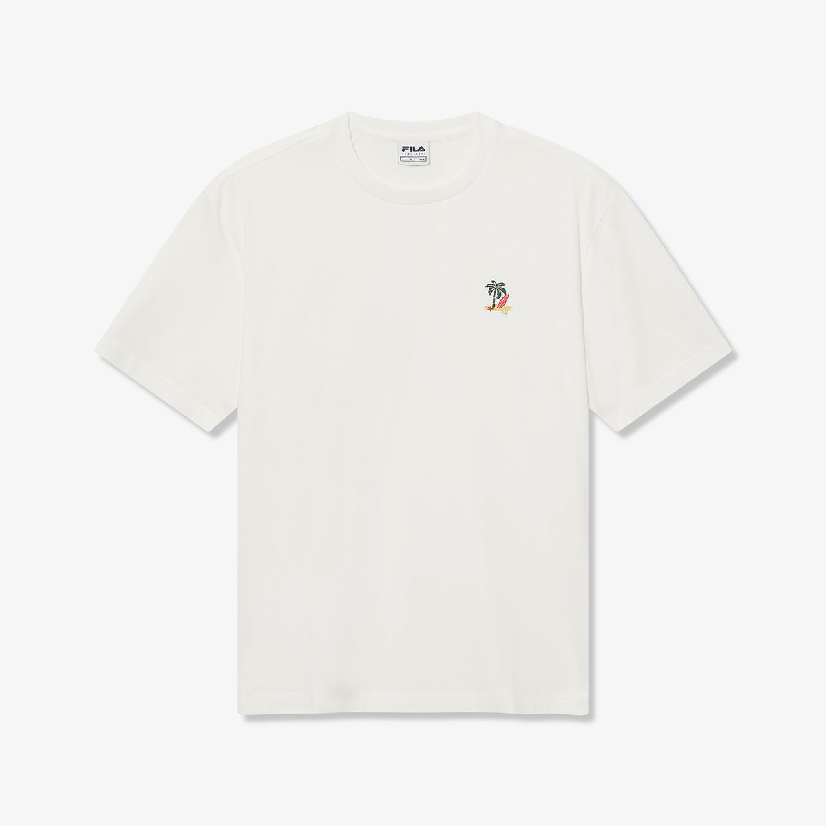 휠라(FILA) 수피마 와펜 반팔티(FS262RS01X028191)