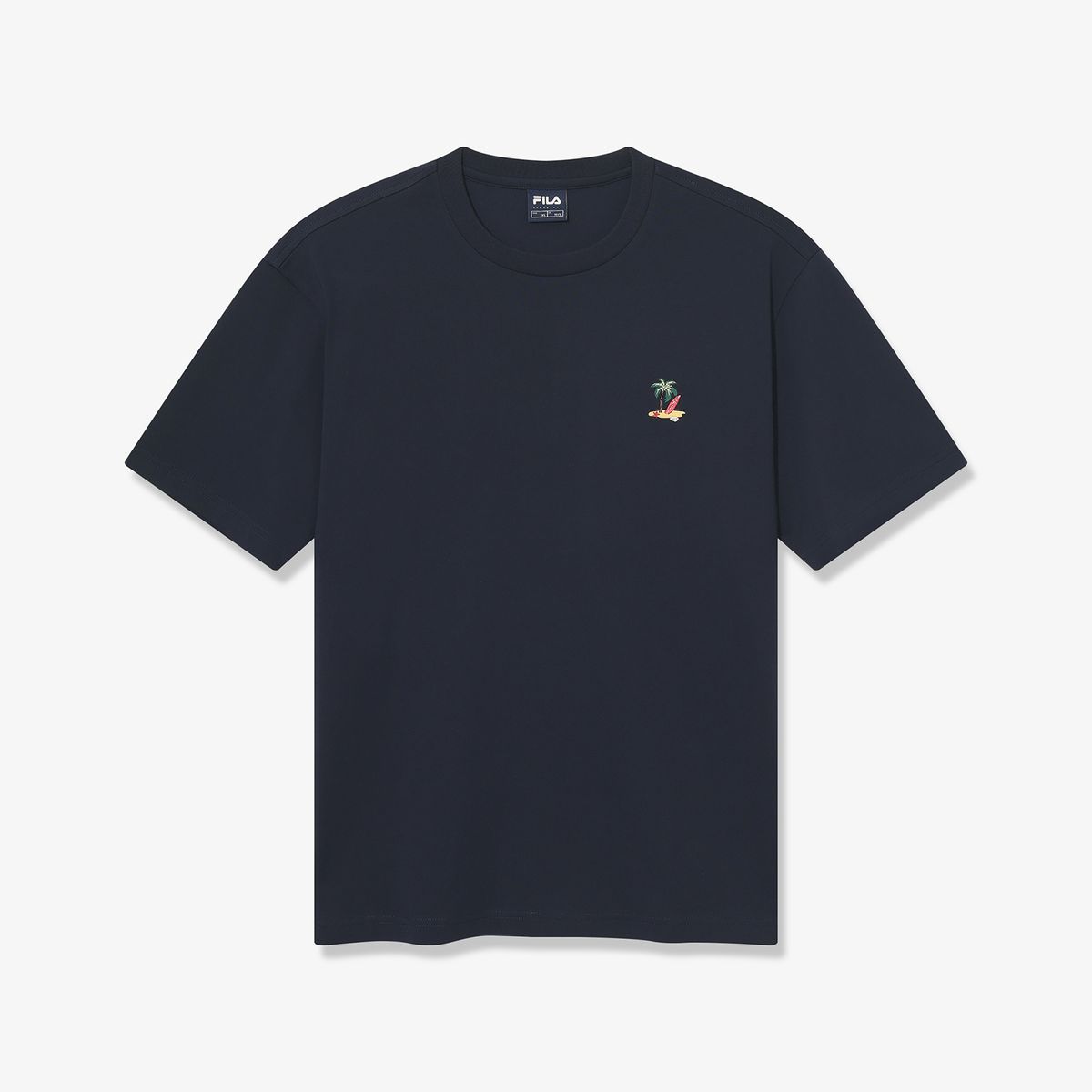 휠라(FILA) 수피마 와펜 반팔티(FS262RS01X028472)