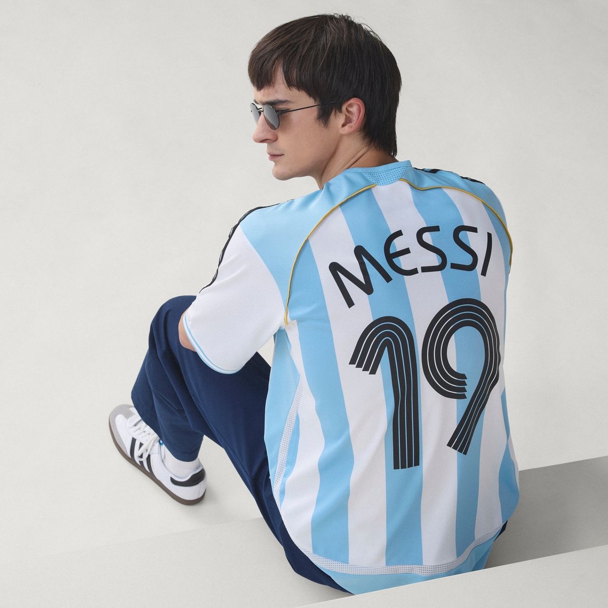 아디다스(ADIDAS) 아르헨티나 홈 저지 2006 메시 - 화이트 / JN3708